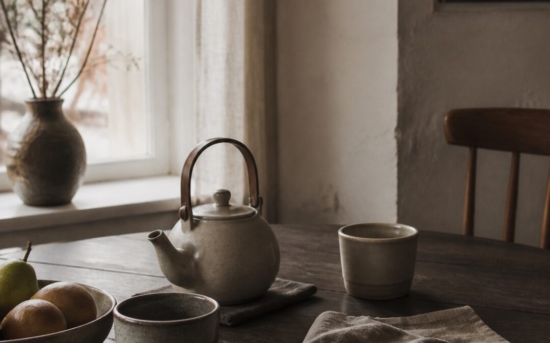 Le rituel du matin : thé, lumière et silence